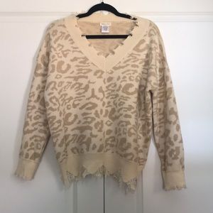 Cheetah/leopard sweater